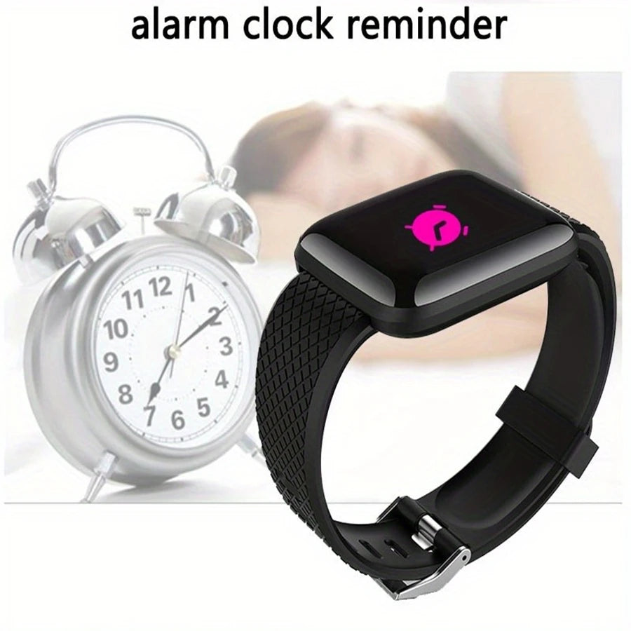 **Smartwatch für Damen und Herren – Intelligente Armbanduhr mit Nachrichtenfunktion und Fitness-Tracker, kompatibel mit Android und iOS, ideales Geburtstagsgeschenk**