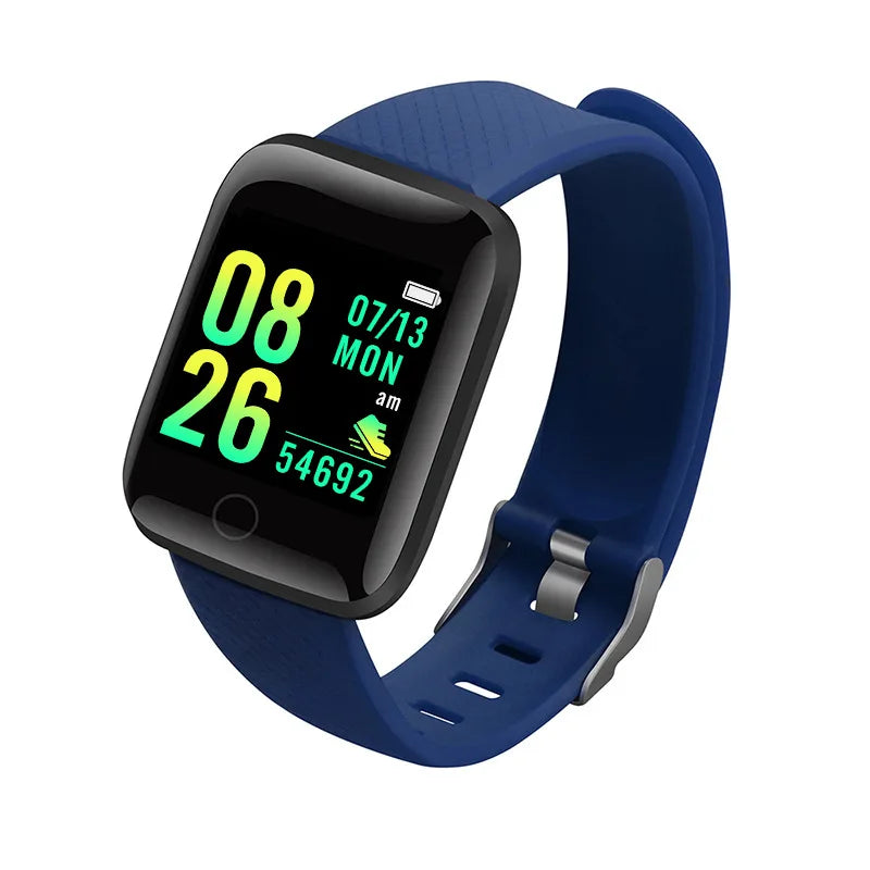 **Smartwatch für Damen und Herren – Intelligente Armbanduhr mit Nachrichtenfunktion und Fitness-Tracker, kompatibel mit Android und iOS, ideales Geburtstagsgeschenk**