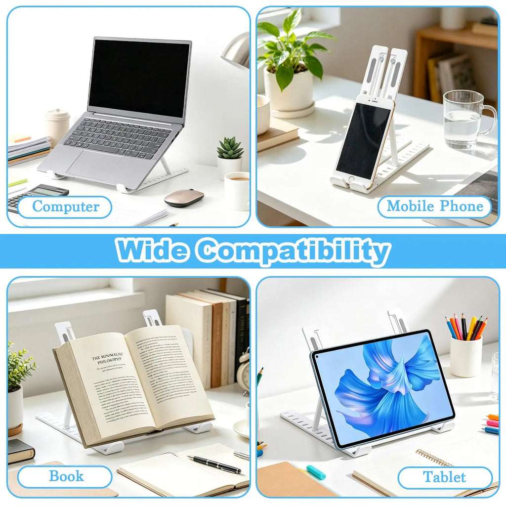 Verstellbarer Laptopständer - Zusammenklappbar & Tragbar | DeskLift