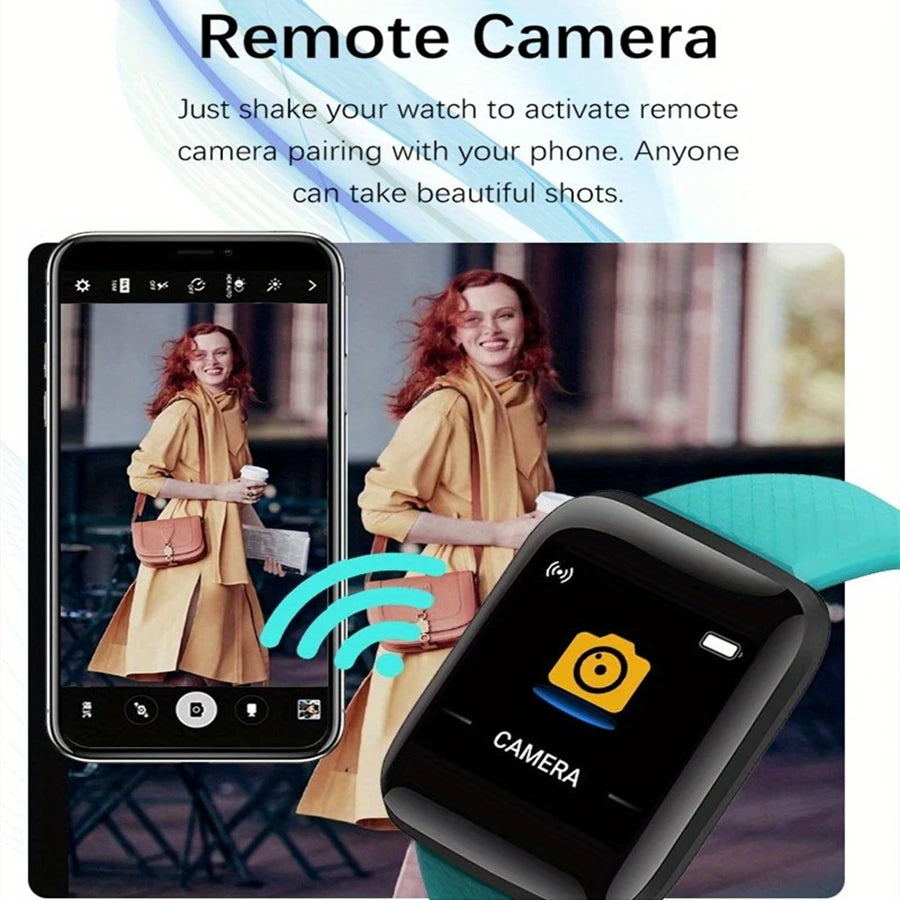 **Smartwatch für Damen und Herren – Intelligente Armbanduhr mit Nachrichtenfunktion und Fitness-Tracker, kompatibel mit Android und iOS, ideales Geburtstagsgeschenk**