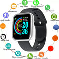 **Smartwatch für Damen und Herren – Intelligente Armbanduhr mit Nachrichtenfunktion und Fitness-Tracker, kompatibel mit Android und iOS, ideales Geburtstagsgeschenk**